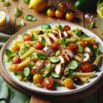 Receta ensalada de pasta con pollo: tu opción fresca y deliciosa